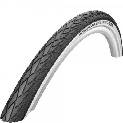 BUB Schwalbe 28 x 1.75 ( 47-622 ) Road Cruiser zw/wit Foto van BUB Schwalbe 28 x 1.75 ( 47-622 ) Road Cruiser zw/wit