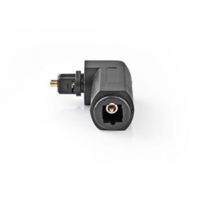 Optische Audioadapter 90°. haaks