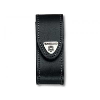 Foto van Victorinox Riemetui zwart leer