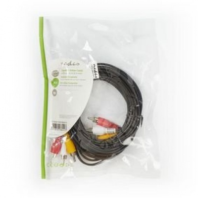3x Tulp/RCA kabel 5mtr