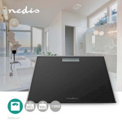 Personenweegschaal | Digitaal | Zwart | Max. 150kg. Personenweegschaal | Digitaal | Zwart | Max. 150kg.