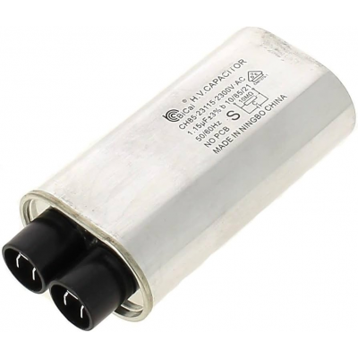 Whirlpool Condensator Hoogspanning 1,15uF 2300V 481212158161 Foto van Whirlpool Condensator Hoogspanning 1,15uF 2300V 481212158161