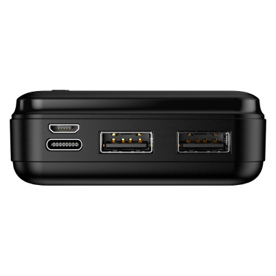 Powerbank 20.000mAh Zwart USB + USB-C 20W QC