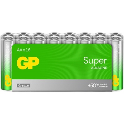 Foto van GP Alkaline batterij AA 16 stuks