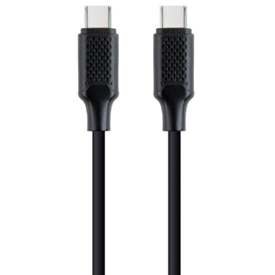USB-C - USB-C laadkabel 1.5m zwart - max 100W Foto van USB-C - USB-C laadkabel 1.5m zwart - max 100W