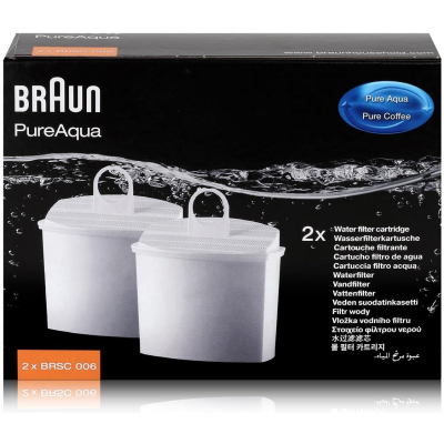 Braun Waterfilter vermindert kalk en chloor AX13210006 Braun Waterfilter vermindert kalk en chloor AX13210006