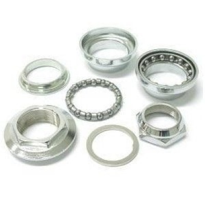 Balhoofdstel 9 delig 1 inch chroom Foto van Balhoofdstel 9 delig 1 inch chroom