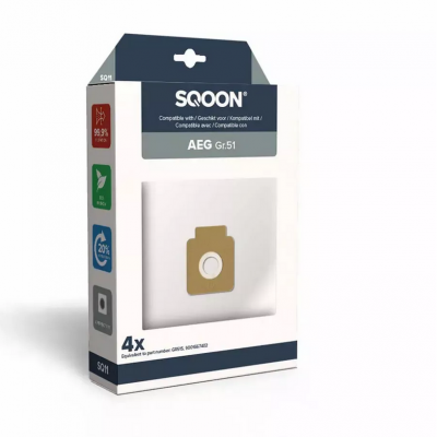 AEG gr.51 Smart 4 serie stofzuigerzakken Foto van AEG gr.51 Smart 4 serie stofzuigerzakken