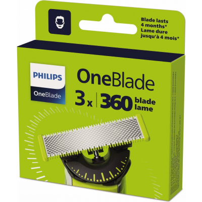 Philips Scheerblad OneBlade 360, 3 Pak QP430/50 Foto van Philips Scheerblad OneBlade 360, 3 Pak QP430/50
