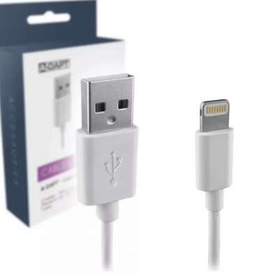 Lightning kabel Apple MFi licentie C48 chip 2m Foto van Lightning kabel Apple MFi licentie C48 chip 2m