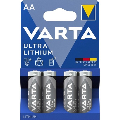 Foto van Varta Lithium batterij AA 