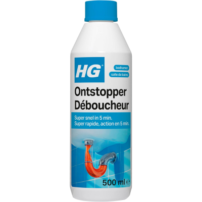 HG vloeibare ontstopper 500ml Foto van HG vloeibare ontstopper 500ml
