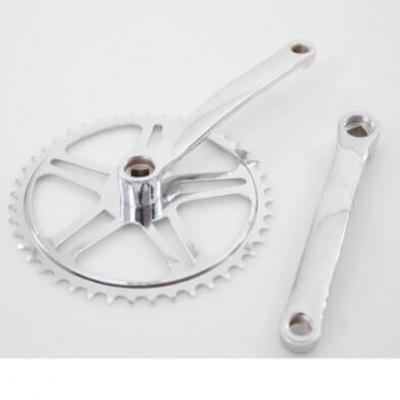 Vinty crankstel 44t spieloos chroom