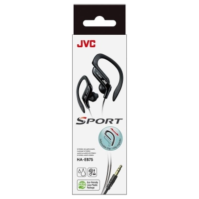 Hoofdtelefoon Stereo Jvc HA-EB75B-NUH Adjustable Clip Sport Headphones