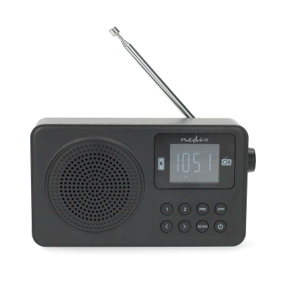Draagbare Fm radio met Bluetooth® Foto van Draagbare Fm radio met Bluetooth®