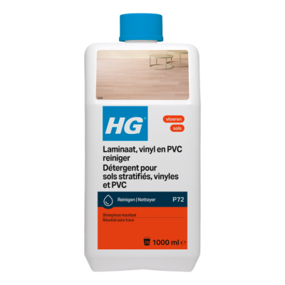 HG laminaat, vinyl & PVC reiniger product 72 HG laminaat, vinyl & PVC reiniger product 72
