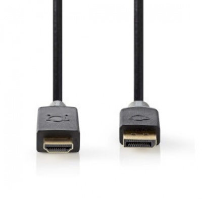 DisplayPort 1.2 naar HDMI kabel 2.0mtr DisplayPort 1.2 naar HDMI kabel 2.0mtr