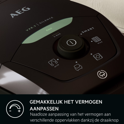 Aeg VX8 Stofzuiger Met stofzak - 57 dB