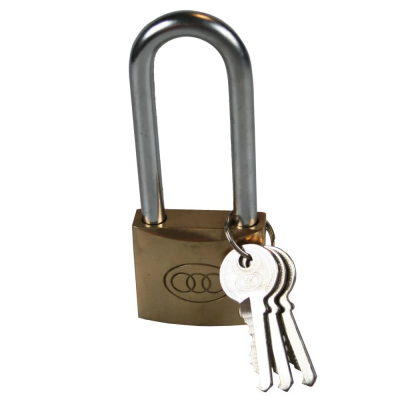 Hangslot hoge beugel 50 mm