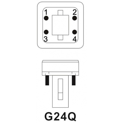 PL-C 4P 13W/830 G24Q