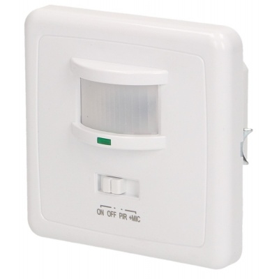 Bewegingsmelder IR inbouw wit Foto van Bewegingsmelder IR inbouw wit