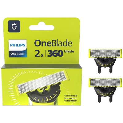 Foto van Scheerblad voor Philips OneBlade 360 2 Pak