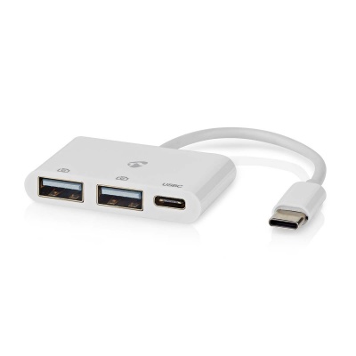 USB C Hub 1x USB-C 2x USB A 2.0 Foto van USB C Hub 1x USB-C 2x USB A 2.0