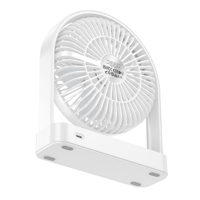 Hoco Compacte Tafelventilator - Oplaadbaar met 3 standen