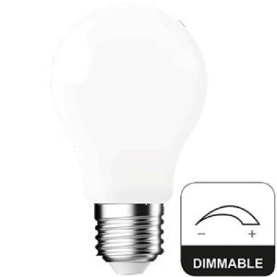 LED GLS E27 8,6-75W 2700K filament mat dimbaar Foto van LED GLS E27 8,6-75W 2700K filament mat dimbaar
