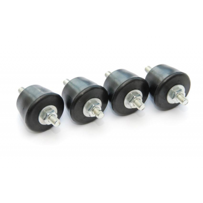 Foto van Universeel Voetje Trillingsdempers, Hoogte 79mm, hoogte rubber 18mm