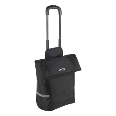 Trolley Fietstas 28 Liter Waterbestendig Zwart Trolley Fietstas 28 Liter Waterbestendig Zwart