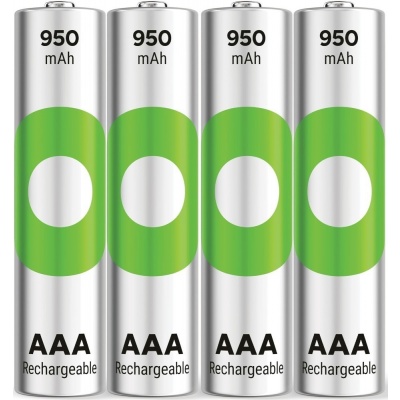 GP Oplaadbaar AAA 950mAh 4st.