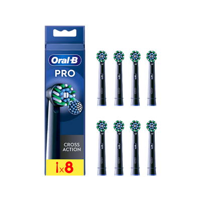 Oral-B Pro Cross Action Tandenborstelset Black 8006540893388 Foto van Oral-B Pro Cross Action Tandenborstelset Black 8006540893388