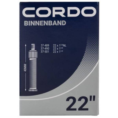 Binnenband 22 1 3/8 hollands ventiel 40mm Foto van Binnenband 22 1 3/8 hollands ventiel 40mm