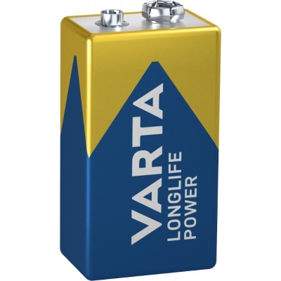 Varta Longlife Power batterij E 9V Varta Longlife Power batterij E 9V