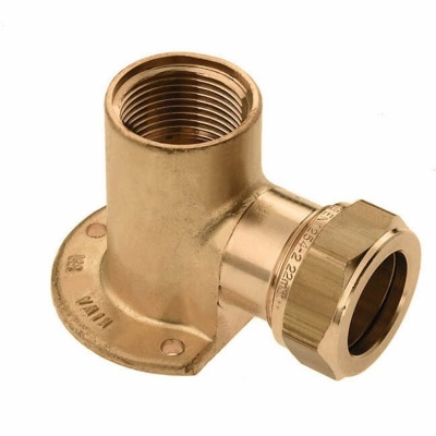 Foto van Muurplaat knelkoppeling 15 x 1/2