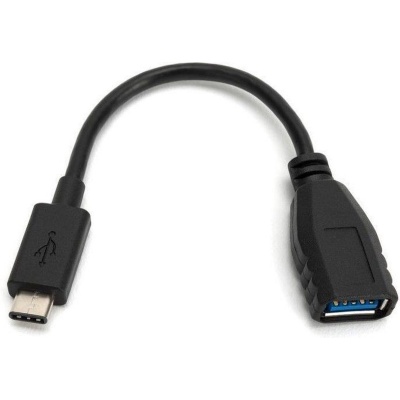 Verloopkabel USB-C 3.1 - USB-A 3.0 zwart Verloopkabel USB-C 3.1 - USB-A 3.0 zwart