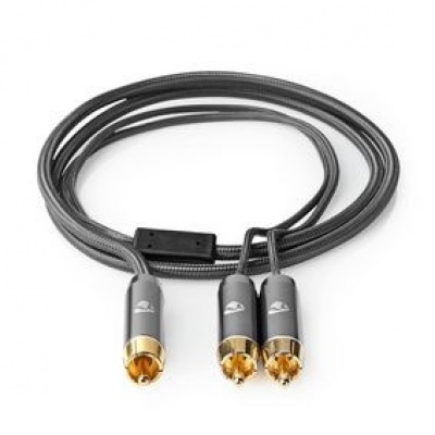 Subwoofer-Kabel RCA Male 2x RCA Male 3.0mtr