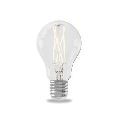 Smart LED Filament Clear Standaardlamp E27 Dimbaar Foto van Smart LED Filament Clear Standaardlamp E27 Dimbaar