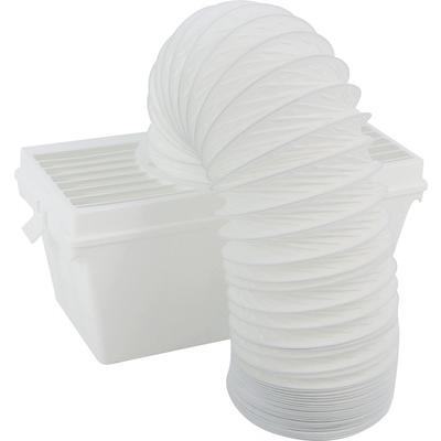 Easyfiks Afvoerset condensdroger 100mm doorsnede en 1,5 meter slang Foto van Easyfiks Afvoerset condensdroger 100mm doorsnede en 1,5 meter slang