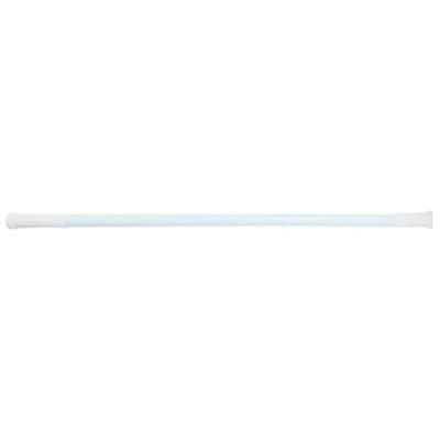 Douchegordijnstang 77,5 - 135 cm wit Foto van Douchegordijnstang 77,5 - 135 cm wit