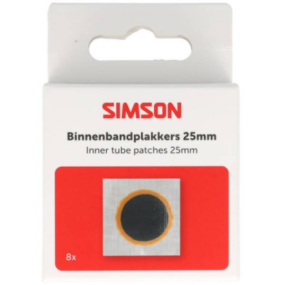 Foto van Simson plakkers 25mm 8 stuks