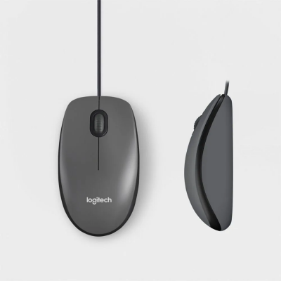 Logitech M100 Bekabelde Muis Links