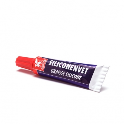 Kraanvet siliconen Foto van Kraanvet siliconen