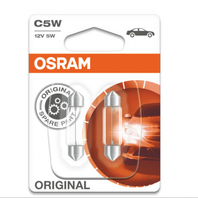 Osram Original 12V C5W per stuk Foto van Osram Original 12V C5W per stuk