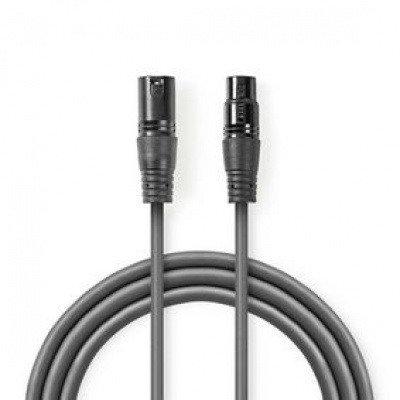 Foto van XLR 3-Pins Male XLR 3-Pins Female 3.0mtr