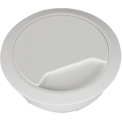 Kabeldoorvoer 70mm gatmaat 60mm wit