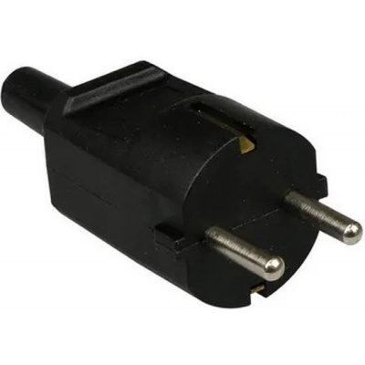 Foto van Stekker Randaarde met thule zwart