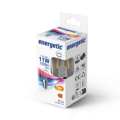 LED buis T25 E14 1,1-11W 2200K LED buis T25 E14 1,1-11W 2200K