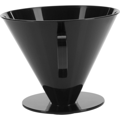 Koffiefilterhouder 1x2 Zwart Koffiefilterhouder 1x2 Zwart